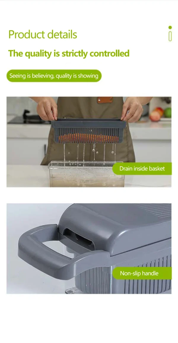 Sab12a3b7582e4d1c8ce60a6096e235bdO.webp Vegetable Cutter Multifunctional Slicer Fruit Potato Peeler Carrot Grater Kitchen accessories basket vegetable slicer
