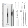 Saebecdf1e87f46ccb8b67cd4ba93be507.webp Visible Ultrasonic Dental Scaler Tartar Remover 5 modes with LED Light Household Teeth Cleaning Tools Dental Cleaner Oral Care