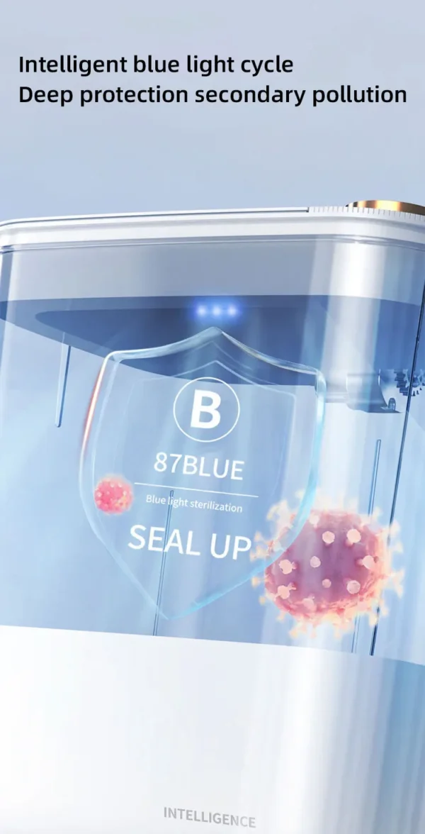 Sb26fb503c6ec404d9af95aa55ccae351z.webp 20L Smart Sensor Trash Can With Display Type-C Recharging Automatic Wastebin For Bathroom Kitchen Toilet Wastebasket Smart home