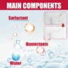 Sb2fe848e77f24e9ba7931a761490dd9eK.webp 20/40/100/200pcs Clothing Wipes Jacket Shirt Blouse Color Protection Stain Removal Wet Wipes Multifunction Clothes Cleaner