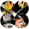 FAIS DU High Quality Stainless Steel Peel Lemon Cheese Vegetable Manual Grater Peeler Sharp Blade Choppable Cheese Kitchens Tool
