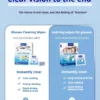 Sb67055f1eab144ddb23225856c3a40eeE.webp 100pcs Eyeglasses Polishing Cleaner Lens Wipes Microfiber Glasses Cleaning Cloth Disposable Wet Tissue Wipes German Standards