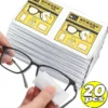 Sb85b9f1a28e6422e8b34f984a70d85b46.webp 10/500pcs Anti Fog Cleaning Wet Wipes Disposable Glasses Phone Lens Screen Wipes Non Scratch Optical Cloth Individually Wrapped