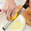 FAIS DU High Quality Stainless Steel Peel Lemon Cheese Vegetable Manual Grater Peeler Sharp Blade Choppable Cheese Kitchens Tool