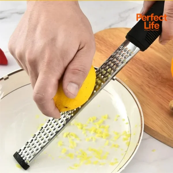 FAIS DU High Quality Stainless Steel Peel Lemon Cheese Vegetable Manual Grater Peeler Sharp Blade Choppable Cheese Kitchens Tool