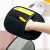 Pet Hair Removal Kit: Sticky Roller, Static Brush & Grooming Gloves - For Cat Dog Fur on Furniture Car Clothing