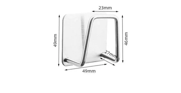 Sc0bc36e771fe4b5e8363fbac7b240966g.webp Kitchen Stainless Steel Sink Sponges Holder Self Adhesive Drain Drying Rack Kitchen Wall Hooks Accessories Storage Organizer