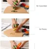 Palm Peeler Vegetable Hand Peeler Swift Hand Palm Vegetable Fruit Peeler Slicer Kitchen Tool Helper Kitchen accessories gadgets