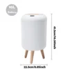 Sc8091349b1b9417590f0c65081af19f6l.webp Automatic Trash Can with Lid, Small Plastic Smart Trash Can, Motion Sensor Trash Can for Bedroom, Bathroom, Kitchen, Office