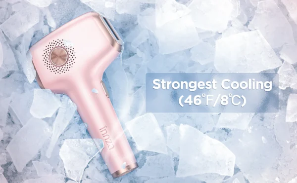 Sc925157da170432dbb6e5e954292a2483.webp INNZA Hair Removal with Ice Cooling Care Function for Women Permanent,999,999 Flashes Painless IPL Hair Remover Device