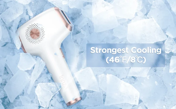Scacd9873373948a2ac8f136587e693e3i.webp INNZA Hair Removal with Ice Cooling Care Function for Women Permanent,999,999 Flashes Painless IPL Hair Remover Device