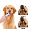Pet cleaning products Disposable finger toothbrush Pet teeth cleaning finger covers wet wipes  Dog and cat oral cleaning