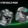 KENSEN Electric Head Shavers for Bald Men 6D Magnetic Razor Beard Trimmer USB Rechargeable LED Display Waterproof Beard Shavers