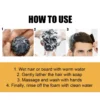 Hair Shampoo Soap Polygonum Multiflorum Black Soap White Hair Repair Soap Hair Care Set Nourishing Anti Dandruff Hair Dye Soap