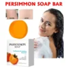 Japanese Persimmon Soap Brand Natural Gentle Cleansing Body Deodorant Soap Suitable For All Skin Types Moisturizing Cleans Soap