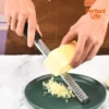 FAIS DU High Quality Stainless Steel Peel Lemon Cheese Vegetable Manual Grater Peeler Sharp Blade Choppable Cheese Kitchens Tool