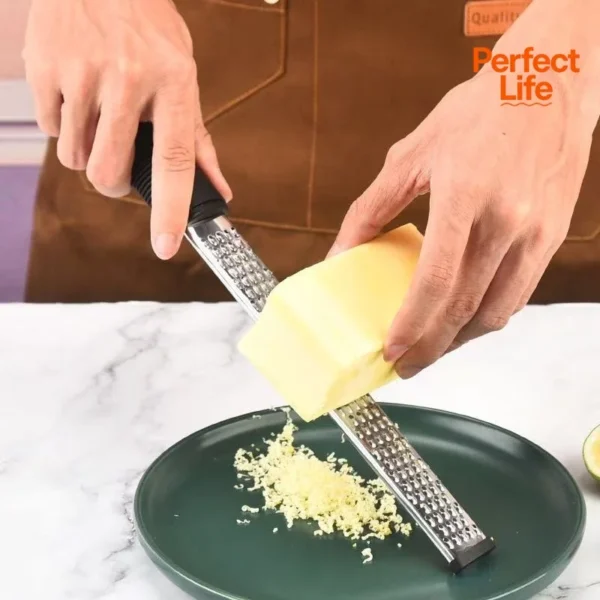 FAIS DU High Quality Stainless Steel Peel Lemon Cheese Vegetable Manual Grater Peeler Sharp Blade Choppable Cheese Kitchens Tool