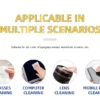 10-100pcs 100-Count Disposable Glasses Cleaning Wipes, for Glasses, Screens, and Lenses