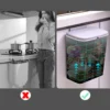 Sd1bf11970d4f40b4a0386aaf5ff1dc1ad.webp 7/9L Wall Mounted Trash Can Household Galley Waste Bin Hanging Bathroom Trash Can With Lid Food Garbage Bin Kitchen Accessories