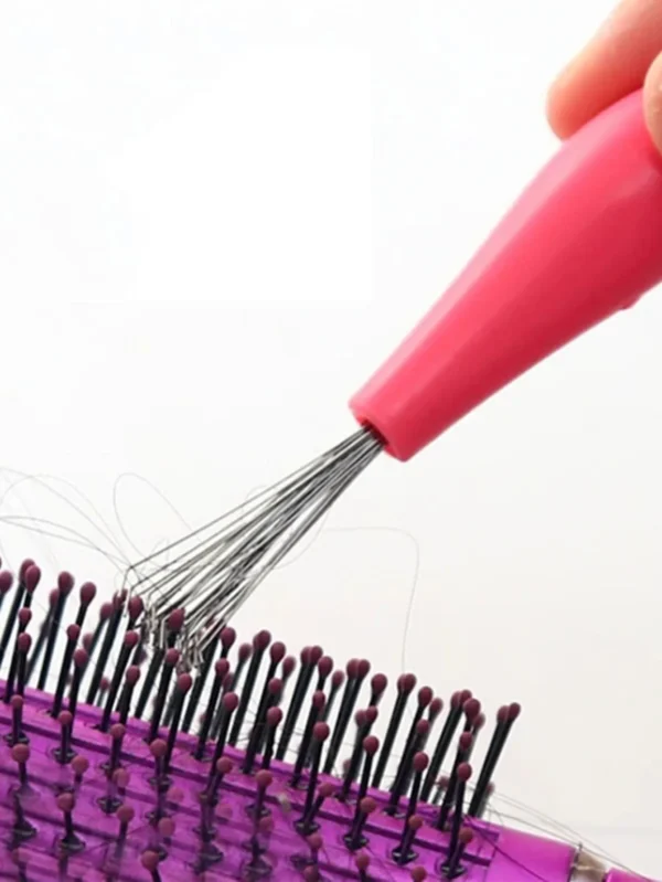 Sd8cb32f1433147bd90e743a5499505d5D.webp Comb Hair Brush Cleaner Plastic Handle Cleaning Brush Remover Embedded Beauty Tools Cleaning Products Cleaning Supplies