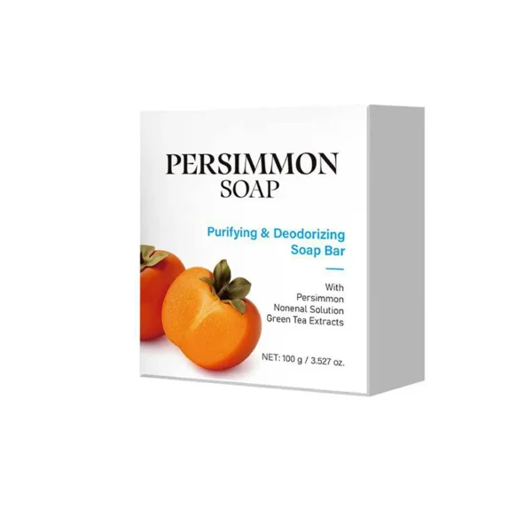 Japanese Persimmon Soap Brand Natural Gentle Cleansing Body Deodorant Soap Suitable For All Skin Types Moisturizing Cleans Soap