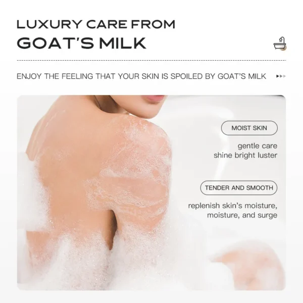 Se32adf59da12415a9fb5f4ae14334b85U.webp Goat Milk Body Wash Original For Smooth Sensitive Skin, Non-Irritation Mostiurizing PH Balancing Body Cleanser With Herb Complex