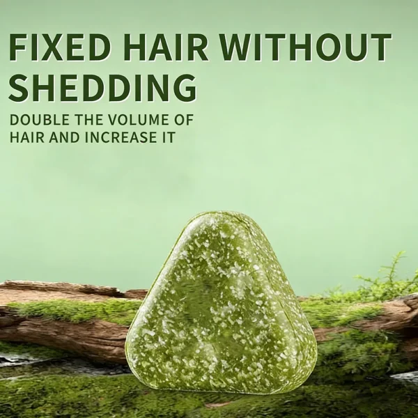 Natural Herbal Shampoo Soap Usman Grass Handmade Soap Hair Nourishing, Oil Control, Refreshing, Fluffy and Soothing Hair Care