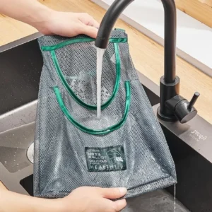 Se4fc595e86f34e689650e3edd1c4ba99p.webp Reusable Storage Bags Kitchen Hanging Mesh Bag Home Fruit And Vegetable Storage Net Bag For Ginger Garlic Potatoes Onions