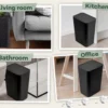 Se5d79aef02564006bbcf31ffc4549169w.webp Bathroom Trash Can-10L Small Garbage Can with Press Top Lid for Toilet,Bedroom,Living Room – Plastic Wastebasket with Pop-up Lid