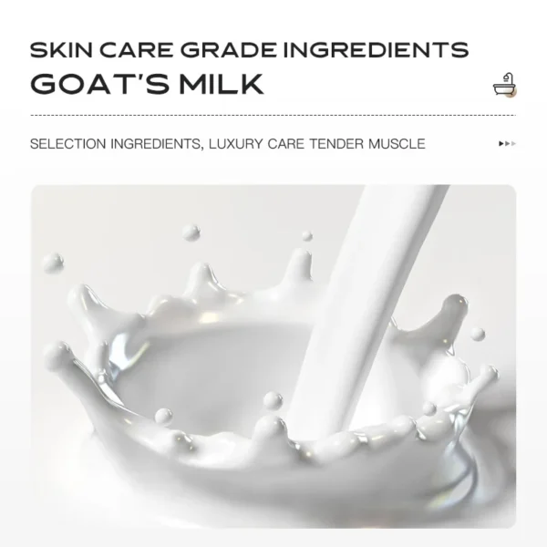 Sf04aaf449ea2438392439e8b76eed9462.webp Goat Milk Body Wash Original For Smooth Sensitive Skin, Non-Irritation Mostiurizing PH Balancing Body Cleanser With Herb Complex