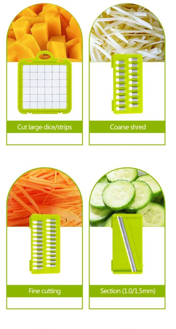 Sf287edc8cf8848fe99cb1b6c2db0fb591.webp Vegetable Cutter Multifunctional Slicer Fruit Potato Peeler Carrot Grater Kitchen accessories basket vegetable slicer