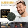 Hair Shampoo Soap Polygonum Multiflorum Black Soap White Hair Repair Soap Hair Care Set Nourishing Anti Dandruff Hair Dye Soap