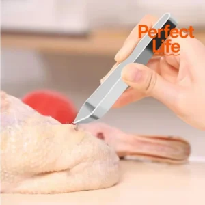 Sf75c8c3621174e24b4cc8ac0d4904ce4I.webp 1pcs 430 Stainless Steel Fish Bone Tweezers Pincer Clip Puller Remover Tongs Fish Bone Plucking Clamp Kitchen Gadgets Tools