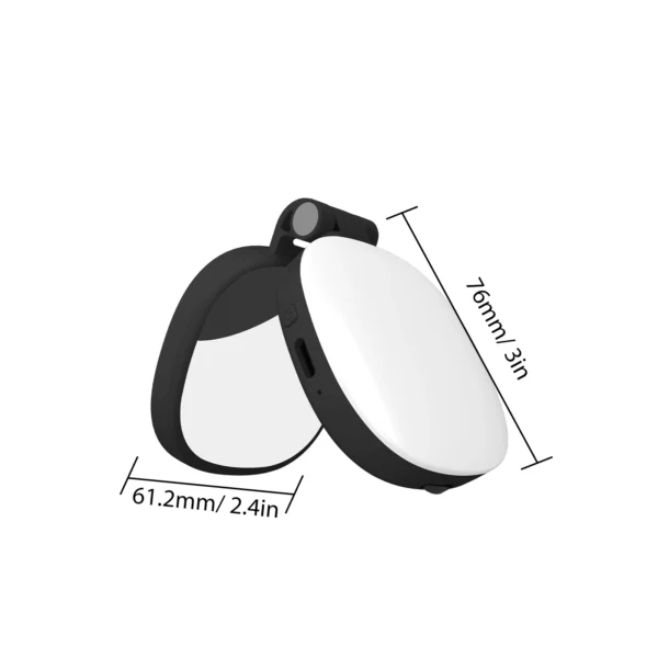 Phone Magnetic Beauty Selfie Light Live Stream Handheld Fill Light with Makeup Mirror Portable Outdoor LED Fill Light