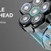 KENSEN Electric Head Shavers for Bald Men 6D Magnetic Razor Beard Trimmer USB Rechargeable LED Display Waterproof Beard Shavers