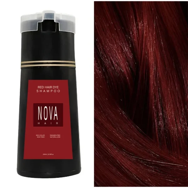 Sfd3f5969f7ca4ff18857677f095fbf1cL.webp Nova Hair Dyeing 3-in-1 Hair Care Shampoo Natural Fast White Hair Dyed Black Hair Dye Lasting Convenience Men Women Hair Care