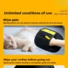 Pet Hair Removal Kit: Sticky Roller, Static Brush & Grooming Gloves - For Cat Dog Fur on Furniture Car Clothing