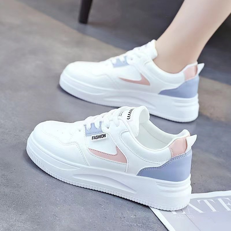 Sneakers Breathable Increase height fashion casual shoes and Korean simple and cute women's shoes