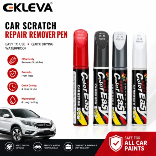 EKLEVA 1 pcs Car Scratch Repair Fix it Pro Auto Care Scratch Remover Maintenance Paint Care Auto Paint Pen Car-styling Professional 4 Colors