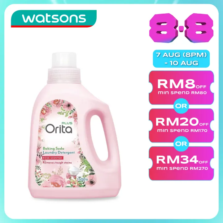 ORITA Baking Soda Liquid Detergent (ROSE)